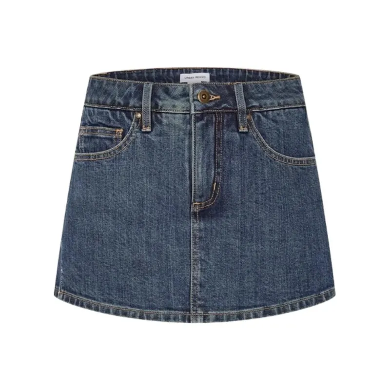 URBAN REVIVO Denim Shorts Women's-0