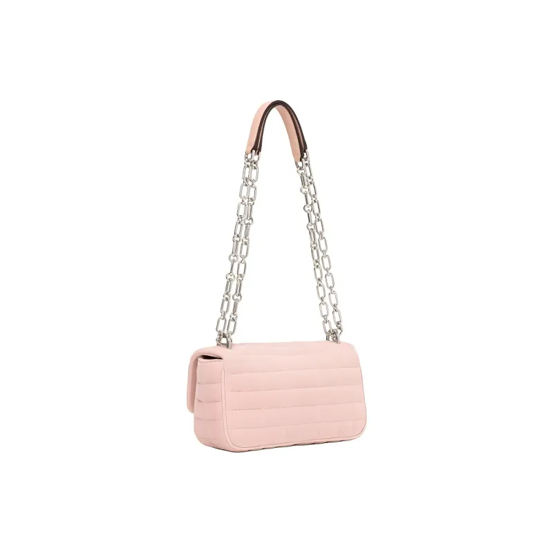 MICHAEL KORS Tribeca Fabric Crossbody Bag, Shoulder Bag Small Size Women's Light Pink-2