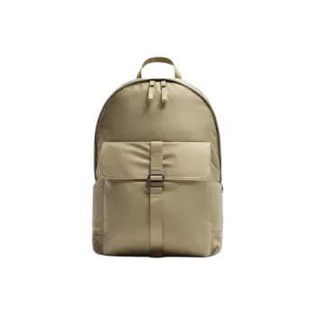 ZARA Polyamide Backpack Men's Sandy Brown