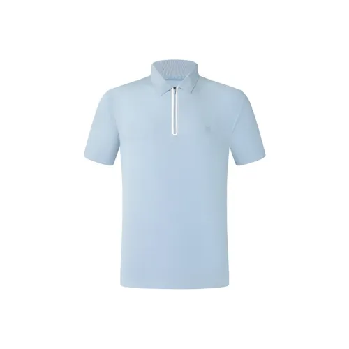 FILA Athletics Tennis Polo Shirt Men's Medium Chronological Blue