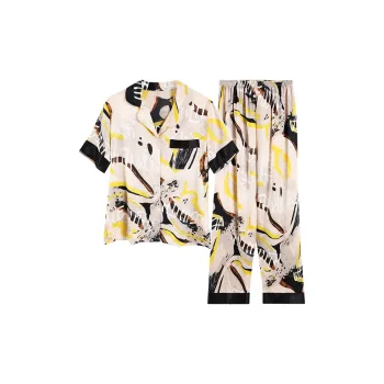 Cotton Shopping Pajama Set Women's
