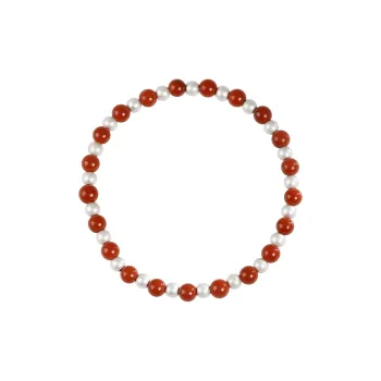 Phoenisess Southern Red Agate Bracelets Women's