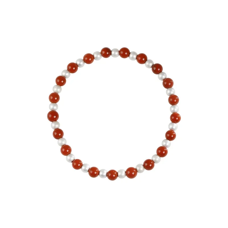 Phoenisess Southern Red Agate Bracelets Women's-0