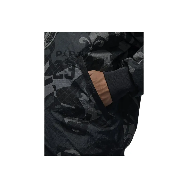 Jordan x PSG SS24 Jackets Coats Men's Black-7