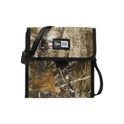 New Era Cotton Shoulder Bag Regular Unisex Yellow & Black