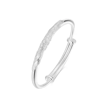 JUICY GRAPE S999 Fine Silver Bangles Women's