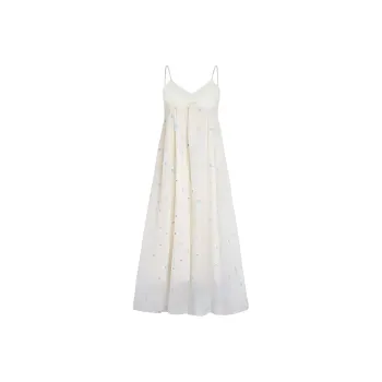 AHDO Slip Dresses Women's Apricot