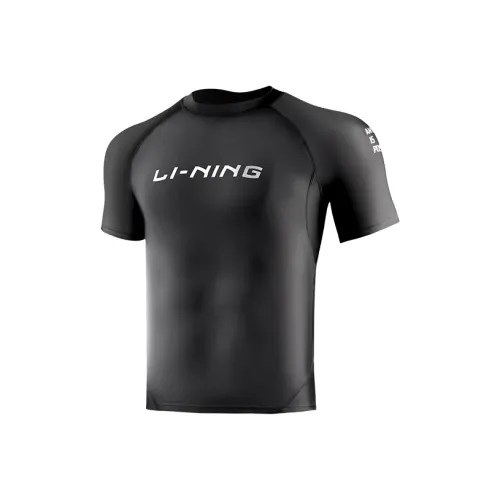 LINING Men's Swimwear Men Black Swimsuit