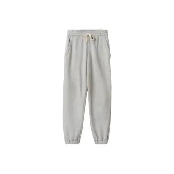 MIU MIU Knitted Sports Pants Women's Gray