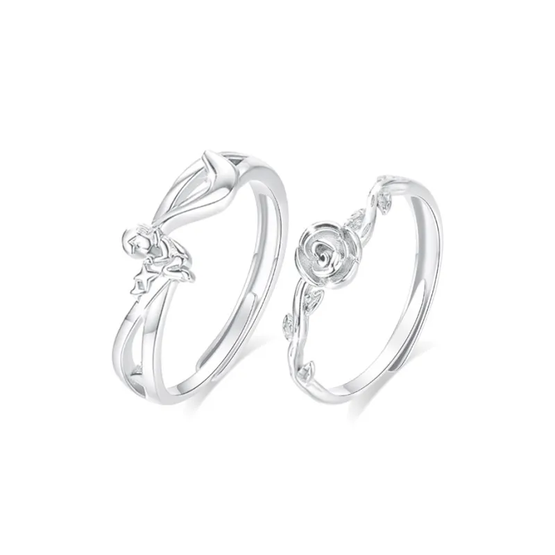 Strange 925 Sterling Silver Rings Unisex-0