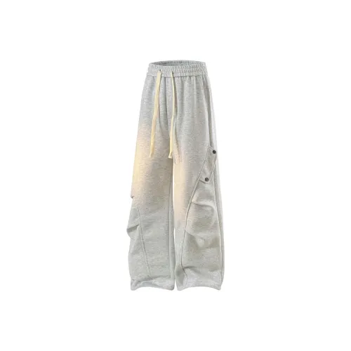 TONYBEAR Casual Pants Men Light Gray