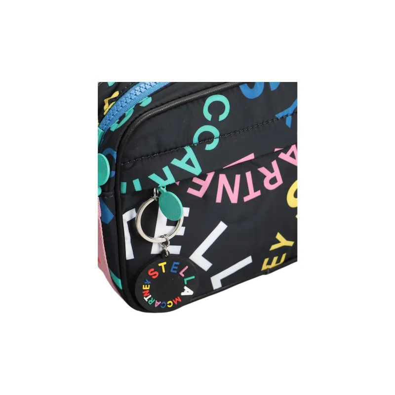 Stella McCartney Polyester Shoulder Bag Crossbody Bag Regular Kids' Black/Multicolor-4