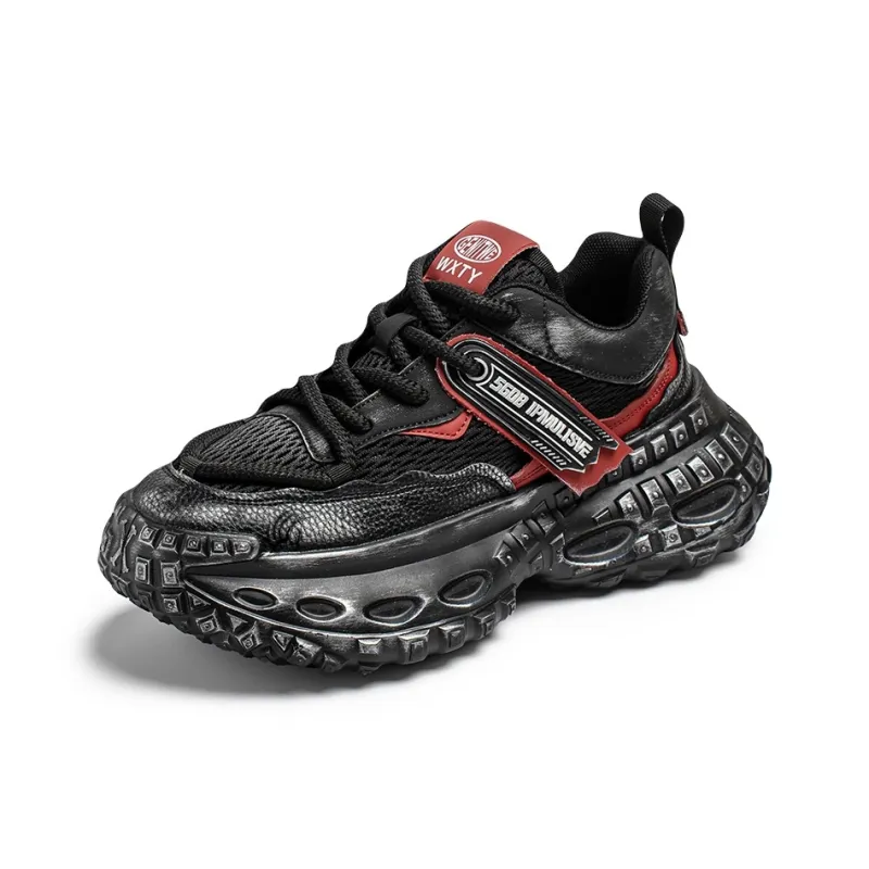 Animal Claws Anti Slip And Wear Resistant Height Increasing Low Top Chunky Sneakers Men's-9