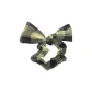 Elegance Ladylike Vintage Square Hair Tie 1 Pc (Black)