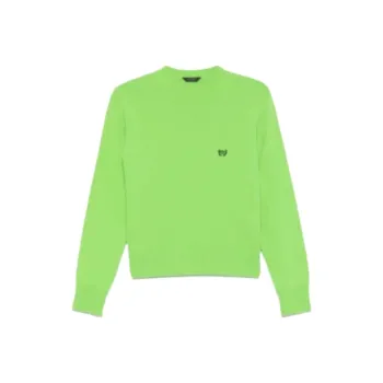 Balenciaga Bb Logo Embroidered Knitted Jumper