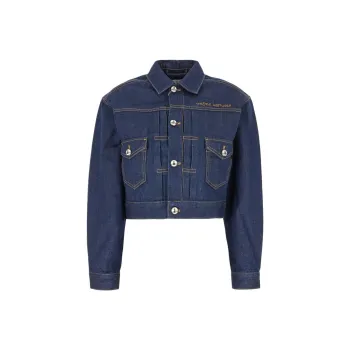 Vivienne Westwood Marlene Cropped Denim Jacket