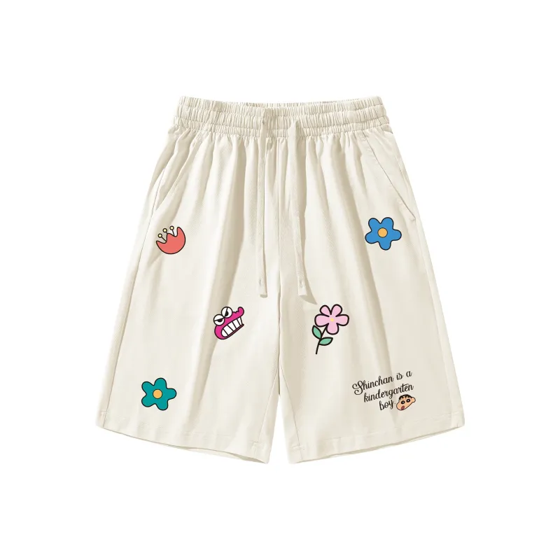 Crayon Shinchan Casual Shorts Unisex-4
