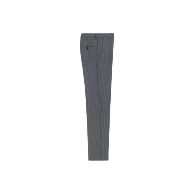 CELINE Classic Pants In Striped Wool-1