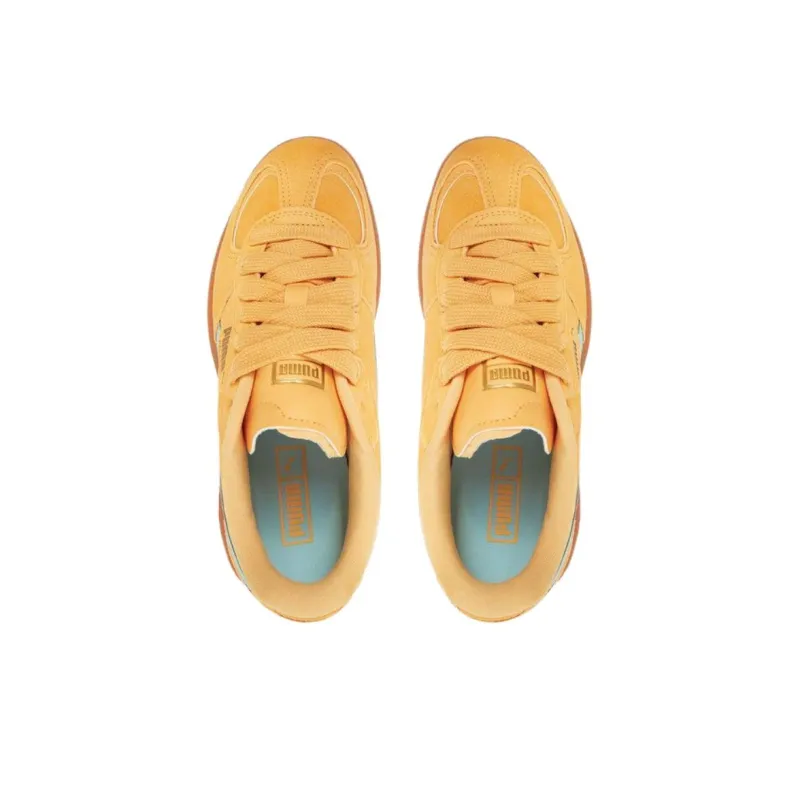 PUMA Palermo Moda Xtra Gum Anti Slip Wear Resistant Low Top Skateboard Shoes Women's Orange-2