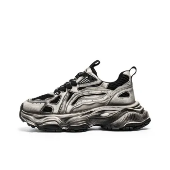 JKEM Cushioning, Breathable, Height Increasing Low Top Chunky Sneakers Men's