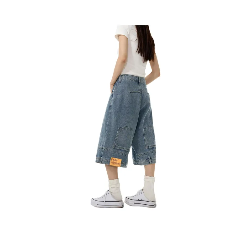 PISYPOX Denim Shorts Unisex-2