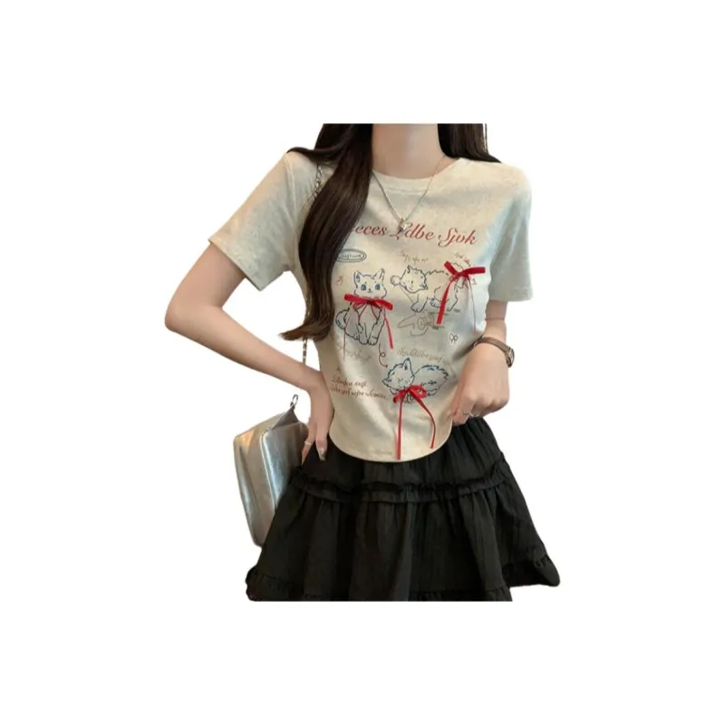GOSO Set in Sleeve T Shirt Women's-0