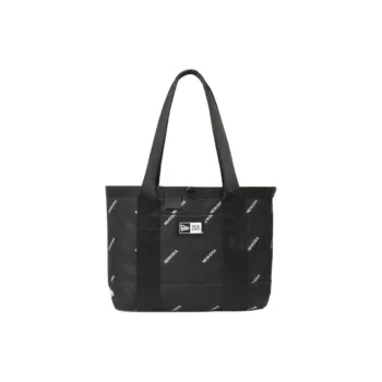 New Era Polyester Tote Bag, Shopping Bag, Shoulder Bag, Handbag Mini Unisex Black