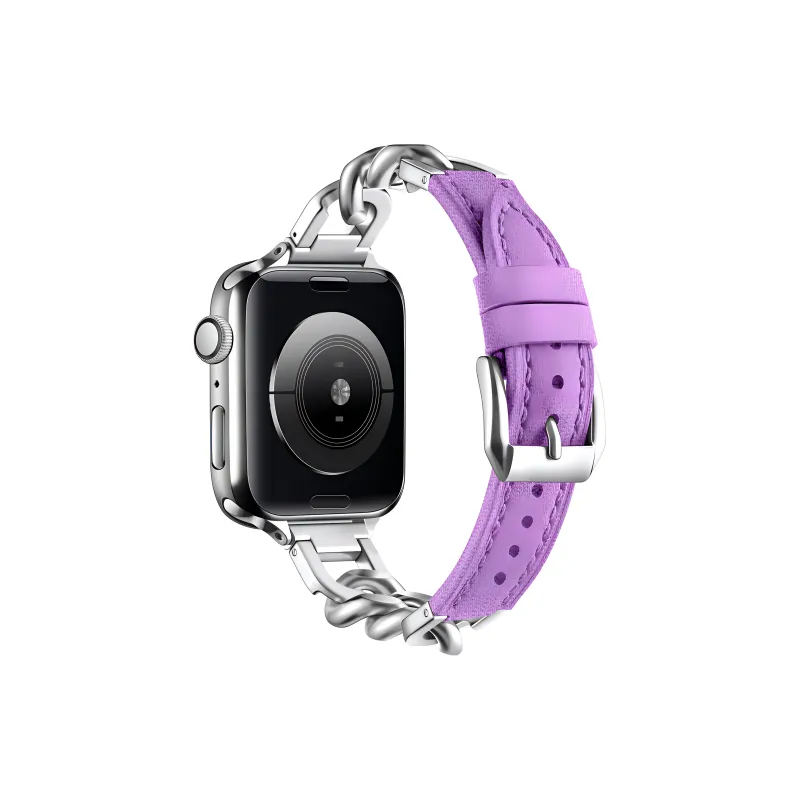 KVZUVUU Apple Compatibility Watch Band Metal-25