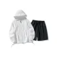 Pearl White (Top+Shorts)