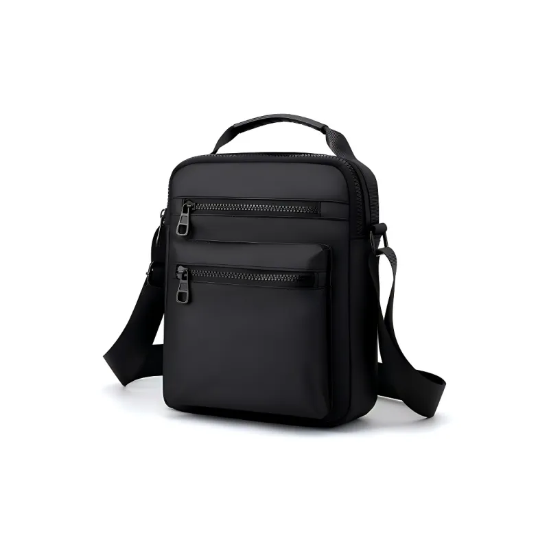 Techson Nylon Crossbody One Shoulder Handbag Regular Unisex Multicolor-4