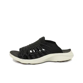 KEEN UNEEK SNK Slip Resistant Abrasion Resistant Slide Slippers Men's Black