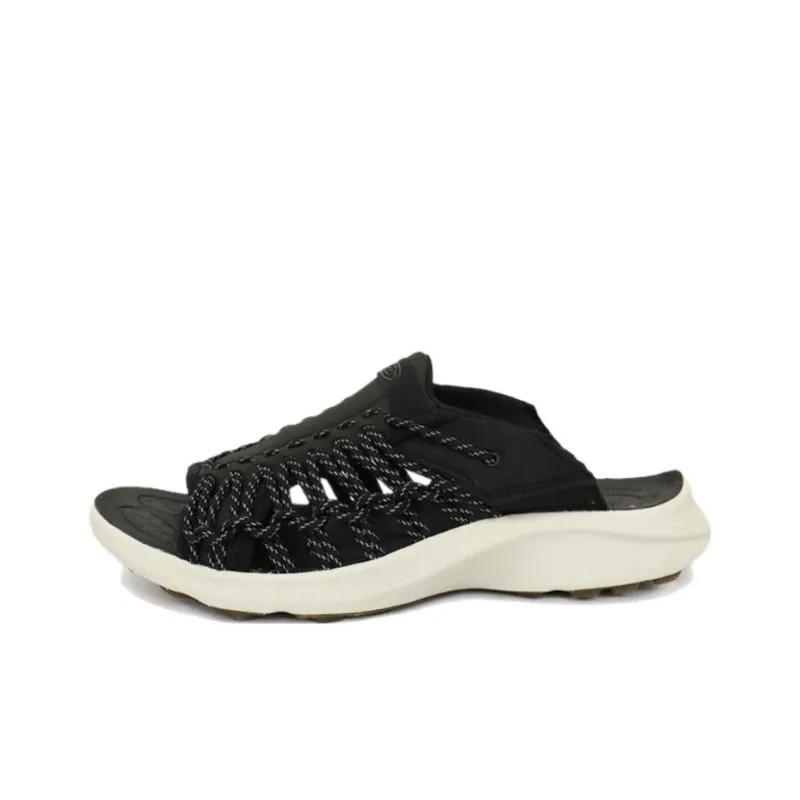 KEEN UNEEK SNK Slip Resistant Abrasion Resistant Slide Slippers Men's Black-0