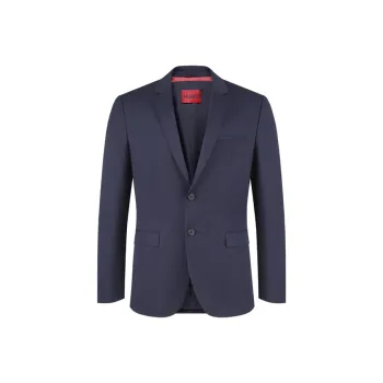 HUGO BOSS SS25 Business Suit Coat Men's Marine Blue