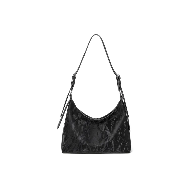 CNOLES Pearlescent Cow Leather Casual Workplace Date Commute Hobo Bag Shoulder Bag Women's Multicolor-19