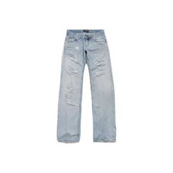 Balenciaga Jeans Slim Fit Women's Light Blue