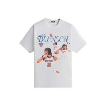 KITH x New York Knicks SS25 Jalen Brunson Legend Vintage T Shirt Men's White
