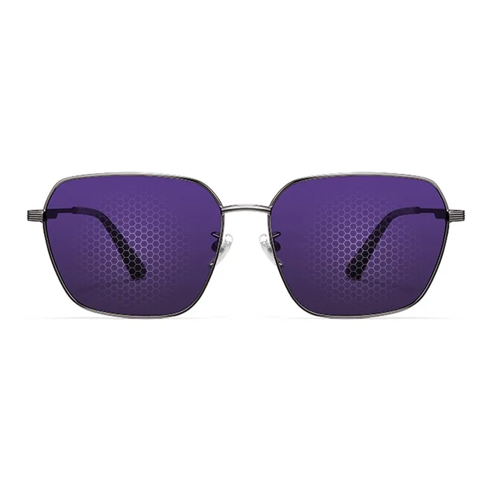 BERTHA Alloy Square Sunglasses Unisex-5
