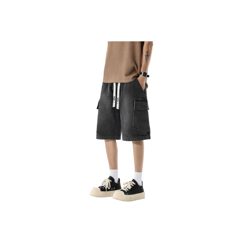 YATSI Denim Shorts Unisex-0