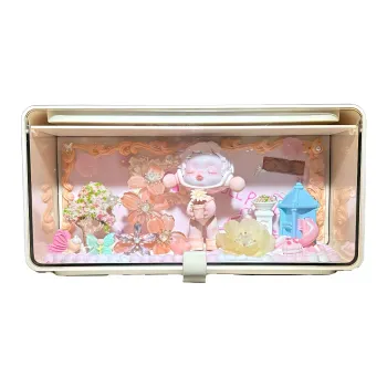 [Set Scenery & Resculpt] POP MART Skullpanda Temperature Collection, Potpourri Recognition Hang Tag Box 11.8cm