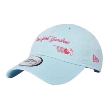 New Era Cotton Baseball Caps Unisex Light Blue