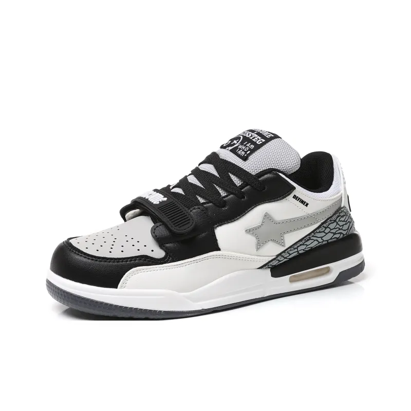 Dnnnn Slip Resistant, Waterproof, And Breathable Height Increasing Low Top Skateboard Shoes Unisex-8