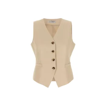 Alberto Biani Vest Women's Beige