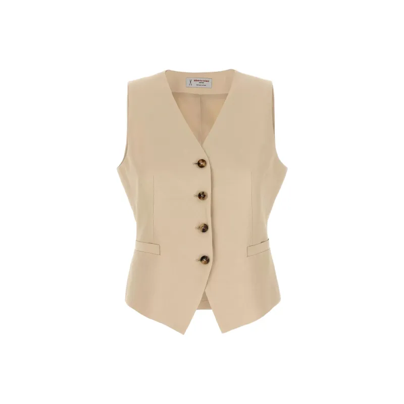 Alberto Biani Single breasted Vest-0