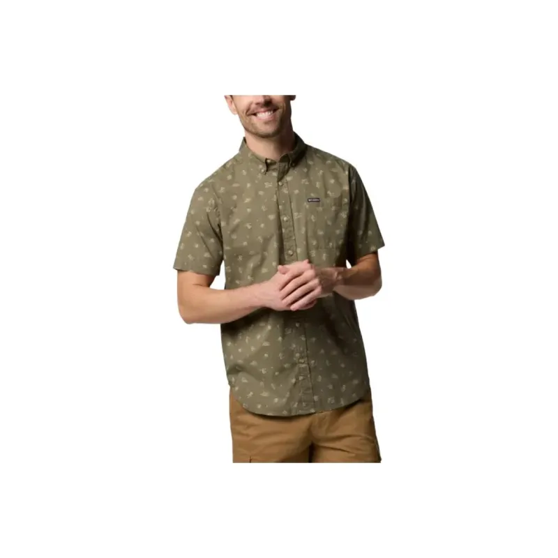 Columbia Shirts Men Green-0