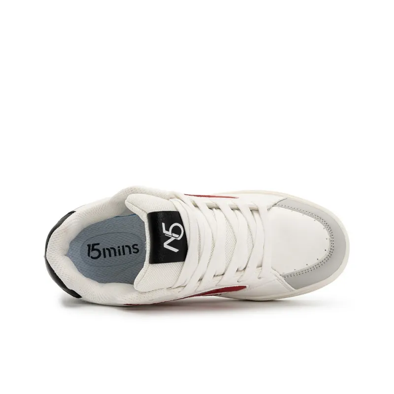 15 MINS Anti Slip Wear Resistant Low Top Skateboard Shoes Unisex-13