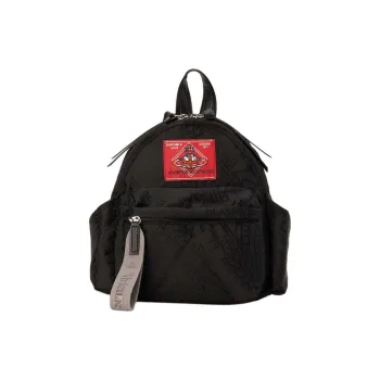 Vivienne Westwood National Flag Pattern Backpack Trumpets Unisex Black