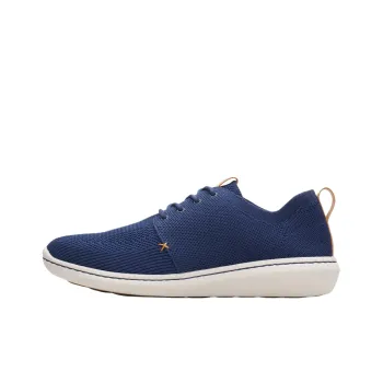 Clarks Cloudsteppers Abrasion Resistant Low Top Casual Shoes Men's Marine Blue