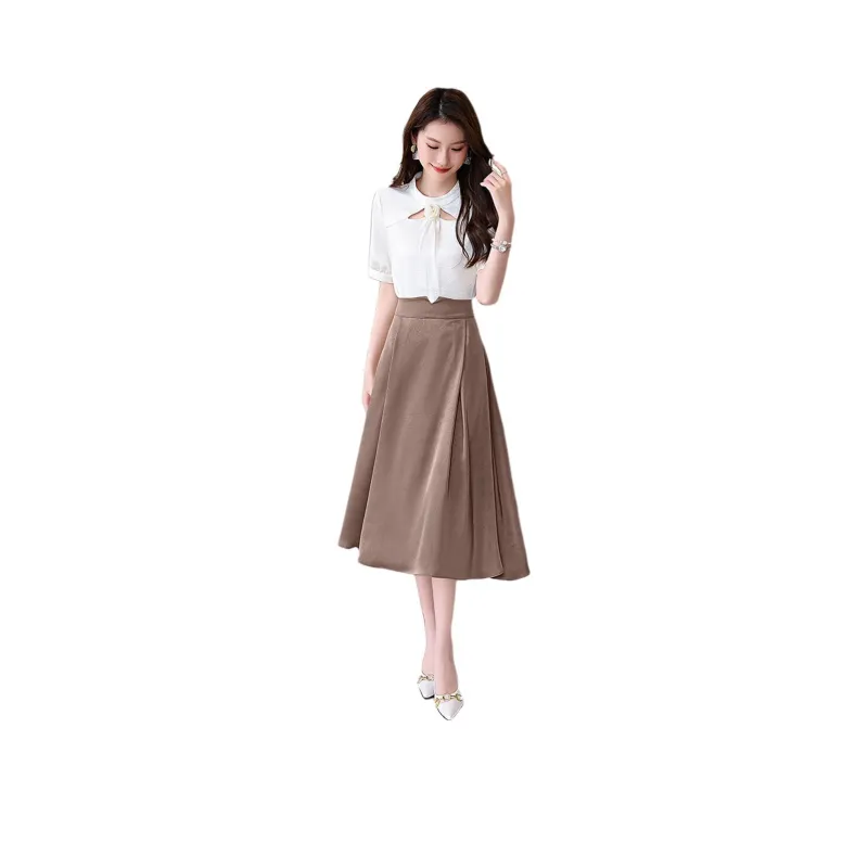 TEME Two Piece Skirt Sets Women's-13