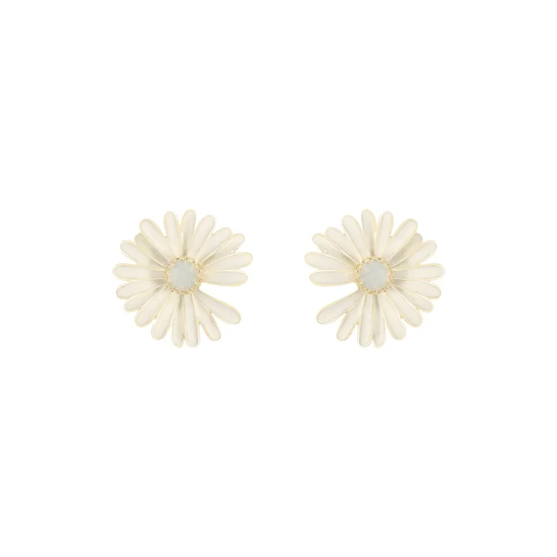 KEYS VIA Copper Alloy Stud Earrings Women's-0