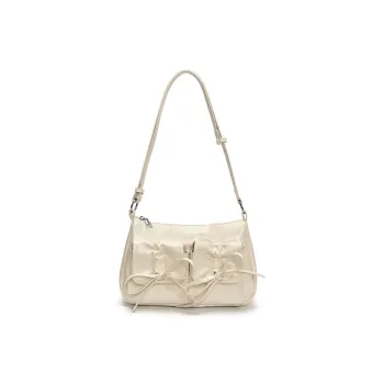 TOUTSEUL YOLO PU Shoulder Bag Women's White/Silver/Black/Pink/Red